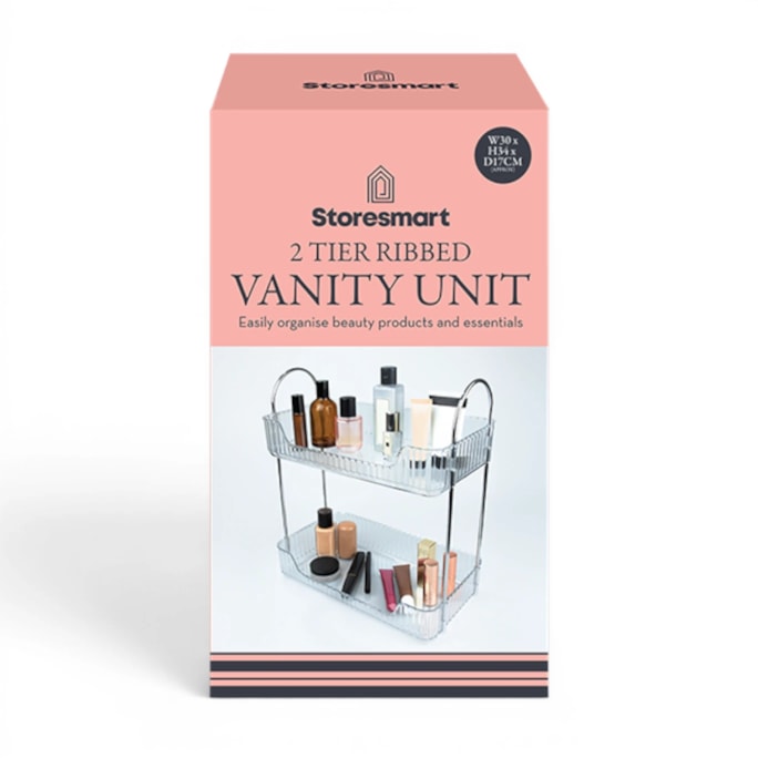 Wholesale 2 Tier Ribbed Vanity Unit | Wholesale Direct Wholesale 2 Tier Ribbed Vanity Unit | Wholesale Direct