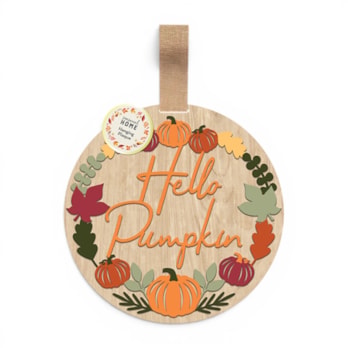 Wholesale Autumnal Hanging Plaque 30cm | Wholesale Direct
