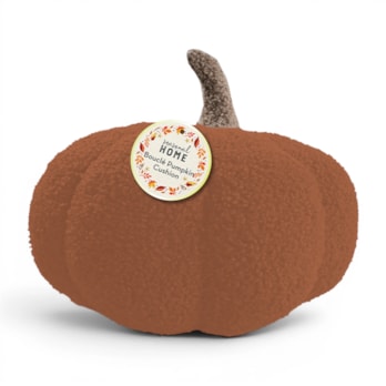 Wholesale Autumnal Boucle Pumpkin Cushion 28cm | Wholesale Direct Wholesale Autumnal Boucle Pumpkin Cushion 28cm | Wholesale Direct