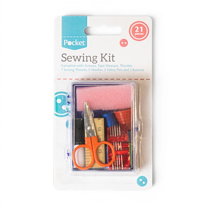 Wholesale Sewing Kit - 21 Piece | Wholesale Direct Wholesale Sewing Kit - 21 Piece | Wholesale Direct