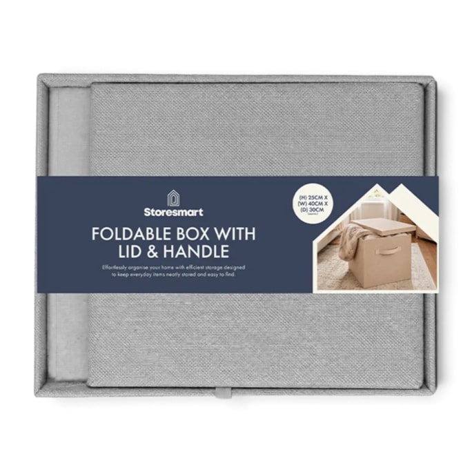 Wholesale Foldable Box With Lid And Handle CDU | Wholesale Direct Wholesale Foldable Box With Lid And Handle CDU | Wholesale Direct