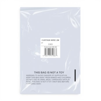 Wholesale Curtain Wire In Mailing Bag 2m | Wholesale Direct