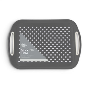 Wholesale Grey Large Anti Slip Serving Tray | Wholesale Direct Wholesale Grey Large Anti Slip Serving Tray | Wholesale Direct