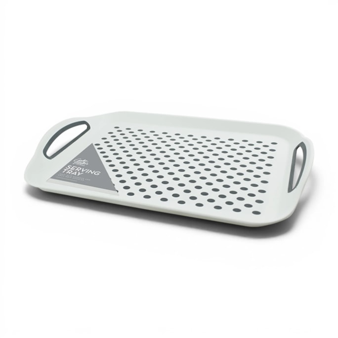Wholesale White Large Anti Slip Serving Tray | Wholesale Direct