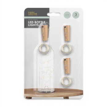 Wholesale Bottle Top String Lights 3PK | Wholesale Direct