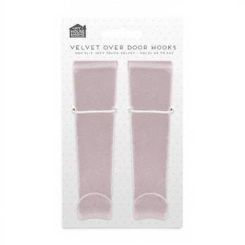 Wholesale Velvet Over-the-door Hooks 2pk | Wholesale Direct