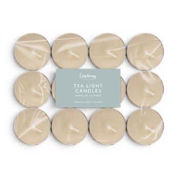 Wholesale Vanilla Tealight Candles 12pk CDU | Wholesale Direct