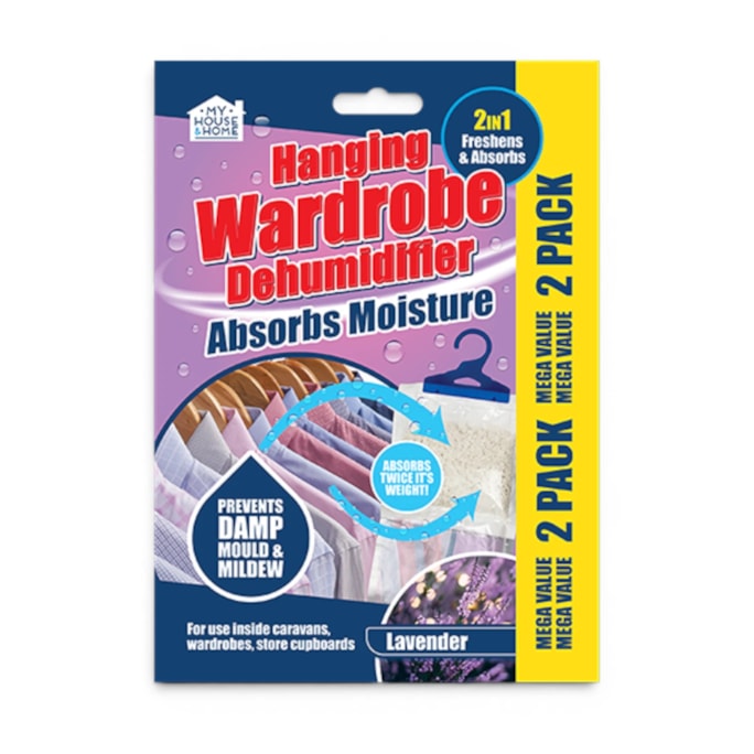 Wholesale Wardrobe Fragranced Dehumidifier 2pk | Wholesale Direct