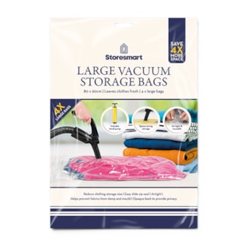 Wholesale Vacuum Storage Bags 4pk 80cm X 60cm | Wholesale Direct