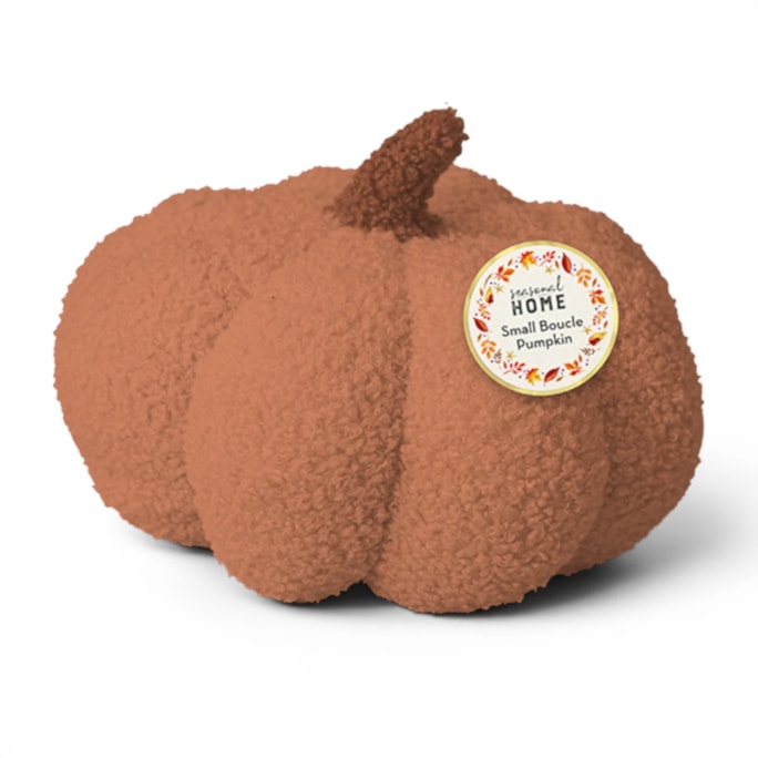 Wholesale Small Boucle Pumpkin Cushion Dia. 20cm | Wholesale Direct