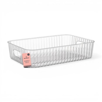 Wholesale Ribbed Tray 8X35.5X23.5cm | Wholesale Direct