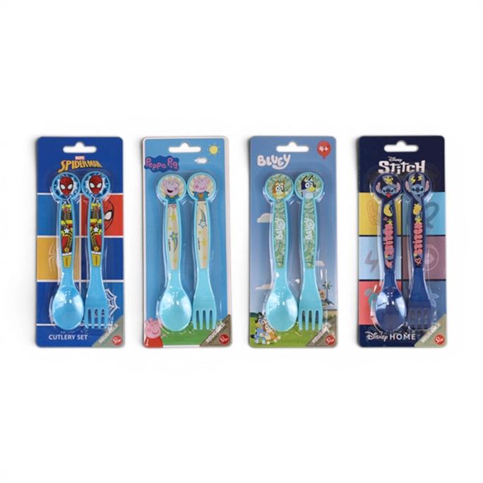 Wholesale LICENSED 2PC CUTLERY SET ASSTD | Wholesale Direct