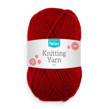 Wholesale Acrylic Knitting Yarn Red 75g | Wholesale Direct