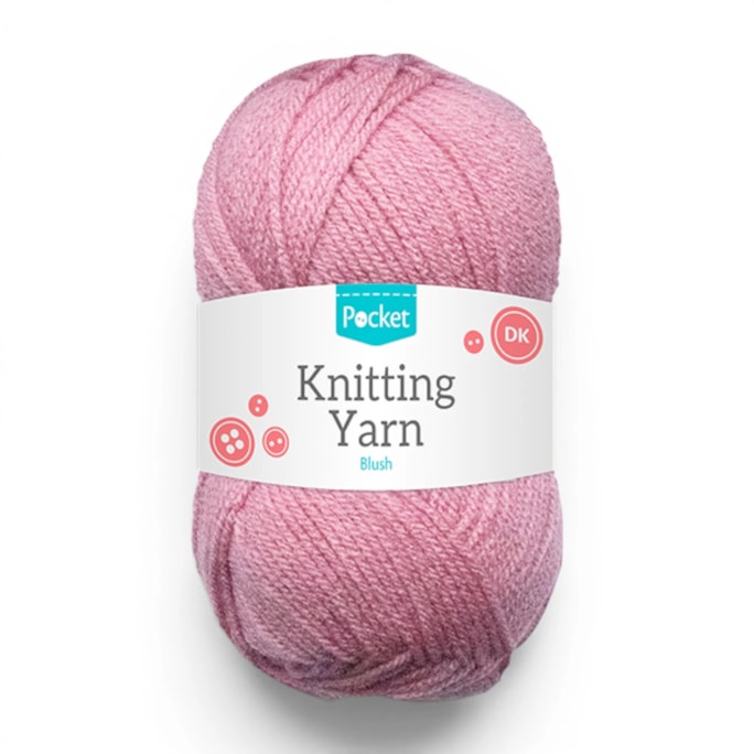 Wholesale Acrylic Knitting Yarn Blush 75g | Wholesale Direct