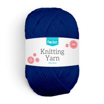 Wholesale Acrylic Knitting Yarn Mid Blue 75g | Wholesale Direct Wholesale Acrylic Knitting Yarn Mid Blue 75g | Wholesale Direct