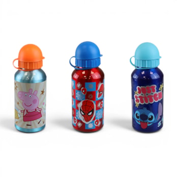 Wholesale LICENSED ALUMINUM BOTTLE 400ML ASSORTED | Wholesale Direct