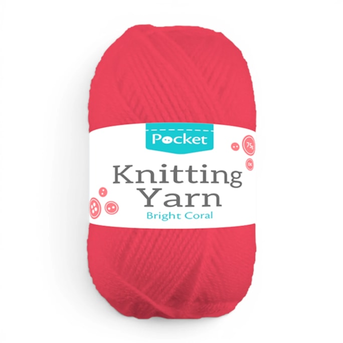 Wholesale Acrylic DK 75G Ball Bright Coral | Wholesale Direct