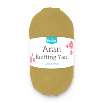Wholesale Acrylic Aran 75g Ball Gold Ochre | Wholesale Direct