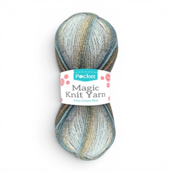 Wholesale Acrylic Magic Stripe 50g Ball Grey Green Blue | Wholesale Direct Wholesale Acrylic Magic Stripe 50g Ball Grey Green Blue | Wholesale Direct