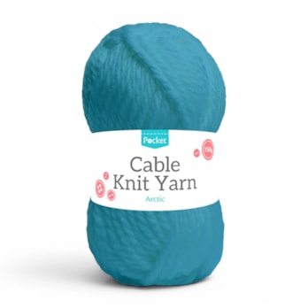 Wholesale Acrylic Cable Knit 150g Arctic | Wholesale Direct
