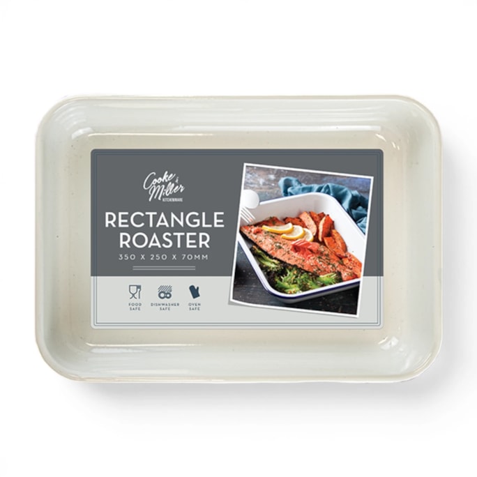 Wholesale Rectangle Enamel Roaster | Wholesale Direct
