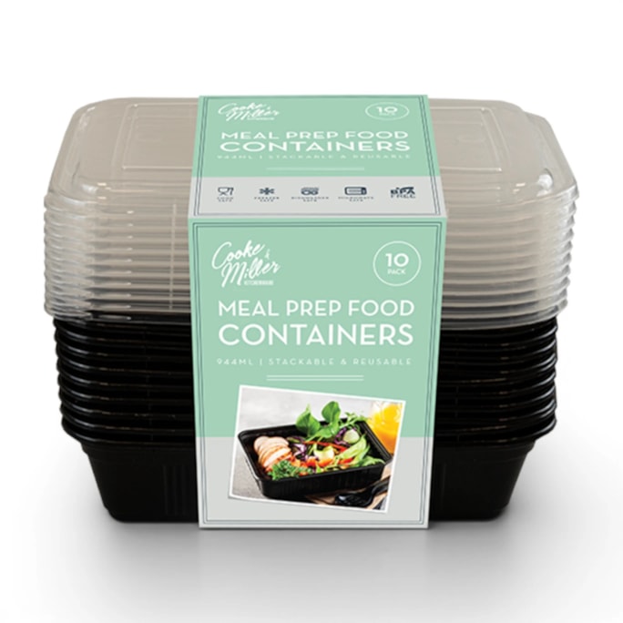 Wholesale Plastic Meal Preparation Set 10pk | Wholesale Direct