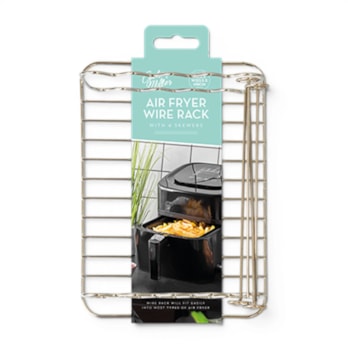 Wholesale Rectangle Air Fryer Rack With 4 Skewers | Wholesale Direct Wholesale Rectangle Air Fryer Rack With 4 Skewers | Wholesale Direct