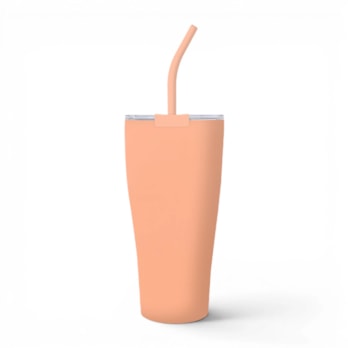 Wholesale Neutrals Double Walled Insulated Tumbler with Straw 885ml | Wholesale Direct Wholesale Neutrals Double Walled Insulated Tumbler with Straw 885ml | Wholesale Direct