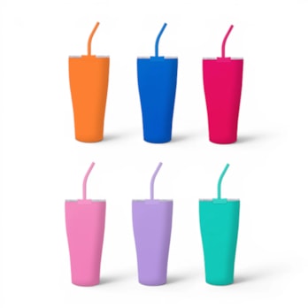 Wholesale Brights Insulated Tumbler with Straw 885ml | Wholesale Direct Wholesale Brights Insulated Tumbler with Straw 885ml | Wholesale Direct