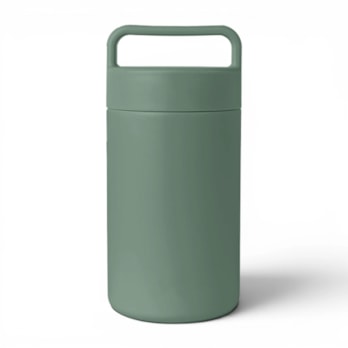 Wholesale Neutrals Double Walled Container with Handle 500ml | Wholesale Direct