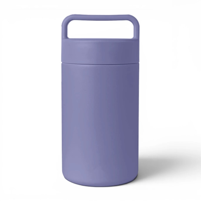 Wholesale Neutrals Double Walled Container with Handle 500ml | Wholesale Direct
