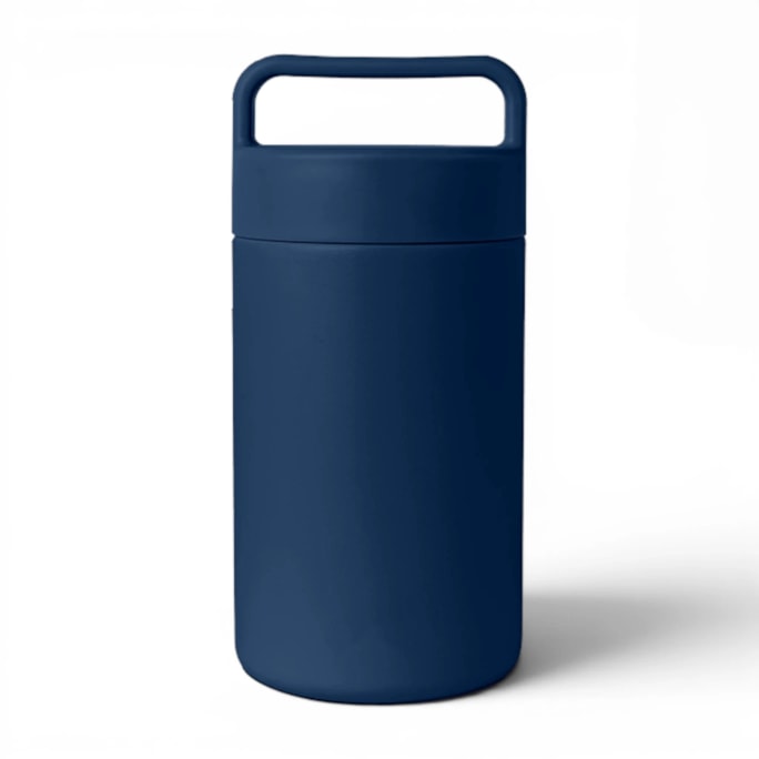Wholesale Neutrals Double Walled Container with Handle 500ml | Wholesale Direct