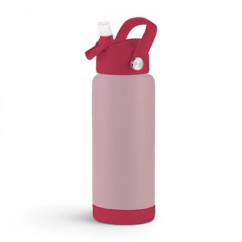 Wholesale Neutrals Multicoloured Double Walled Tumbler with Straw 550ml | Wholesale Direct