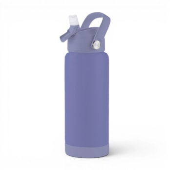 Wholesale Neutrals Multicoloured Double Walled Tumbler with Straw 550ml | Wholesale Direct