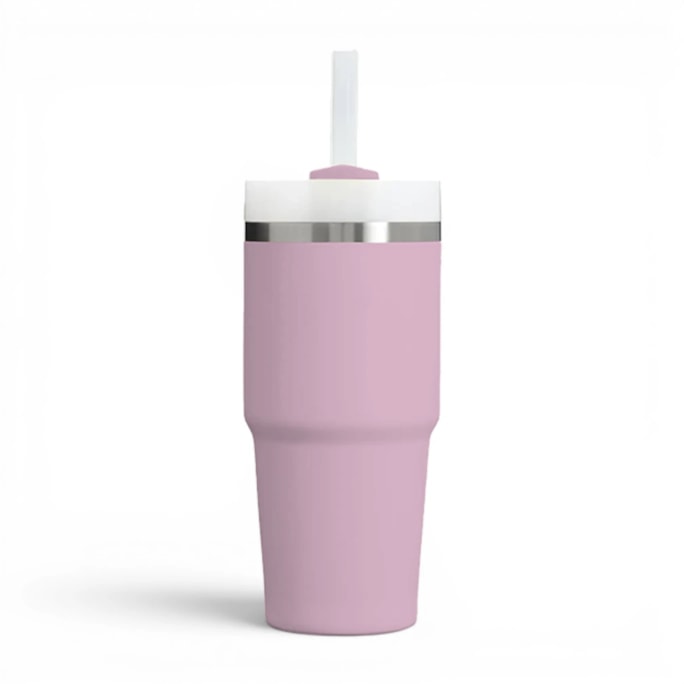 Wholesale Double Walled Cup With Straw 20oz | Wholesale Direct