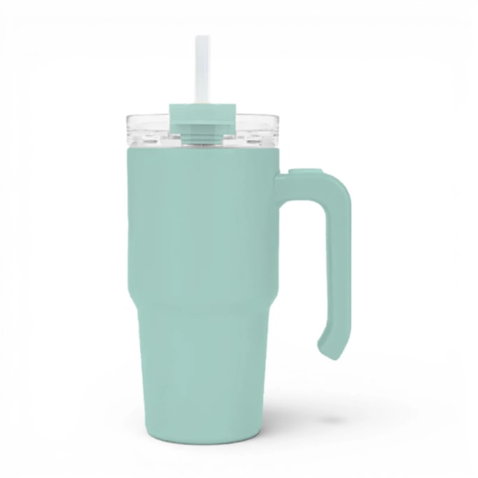 Wholesale Double Walled Cup With Handle And Straw 20oz | Wholesale Direct Wholesale Double Walled Cup With Handle And Straw 20oz | Wholesale Direct