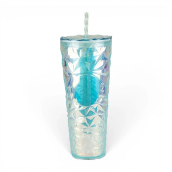 Wholesale Crystal Effect Cup With Straw 710ml | Wholesale Direct Wholesale Crystal Effect Cup With Straw 710ml | Wholesale Direct