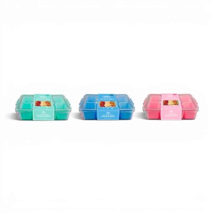Wholesale 8 Compartment Snack Box With Handle | Wholesale Direct