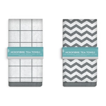 Wholesale Microfibre Tea Towels 4pk | Wholesale Direct Wholesale Microfibre Tea Towels 4pk | Wholesale Direct