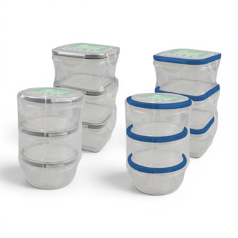 Wholesale Mini Clip Lock Containers 3pk | Wholesale Direct