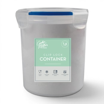 Wholesale Clip Lock Round Container 1400ml | Wholesale Direct