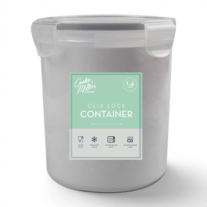 Wholesale Clip Lock Round Container 1400ml | Wholesale Direct Wholesale Clip Lock Round Container 1400ml | Wholesale Direct