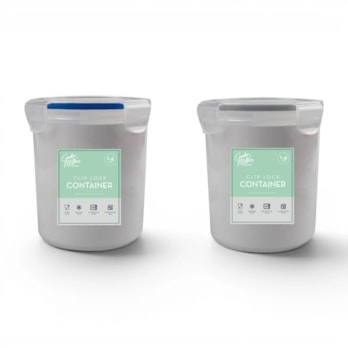 Wholesale Clip Lock Round Container 1400ml | Wholesale Direct