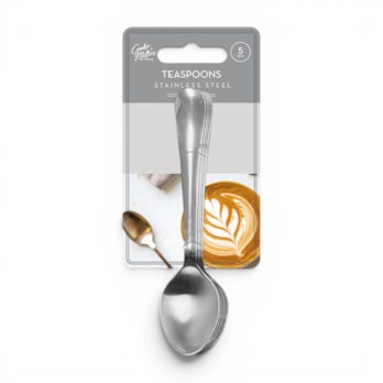 Wholesale Stainless Steel Teaspoons 5pk | Wholesale Direct