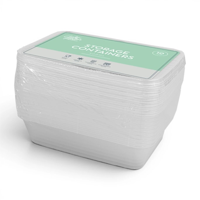 Wholesale Food Storage Boxes 500ml 10pk | Wholesale Direct