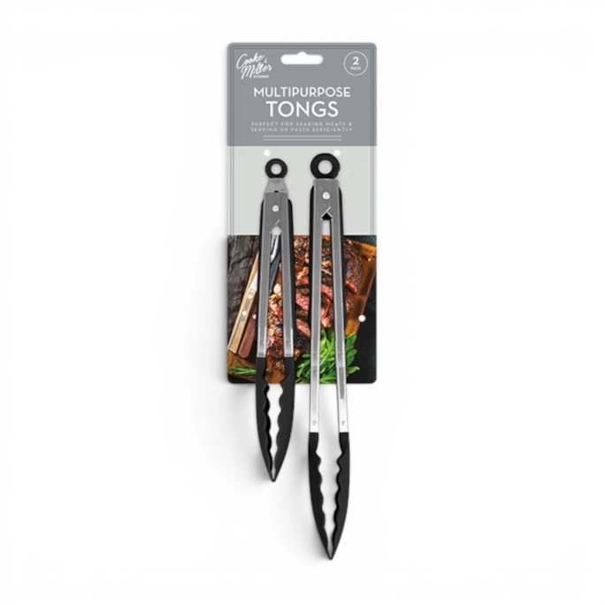 Wholesale Multipurpose Tongs 2pk | Wholesale Direct Wholesale Multipurpose Tongs 2pk | Wholesale Direct