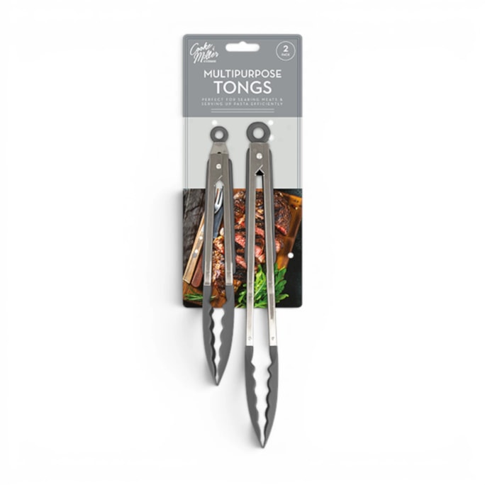 Wholesale Multipurpose Tongs 2pk | Wholesale Direct Wholesale Multipurpose Tongs 2pk | Wholesale Direct