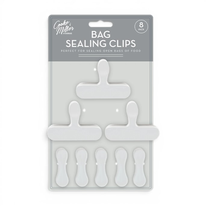Wholesale Bag Sealing Clips 8pk | Wholesale Direct Wholesale Bag Sealing Clips 8pk | Wholesale Direct