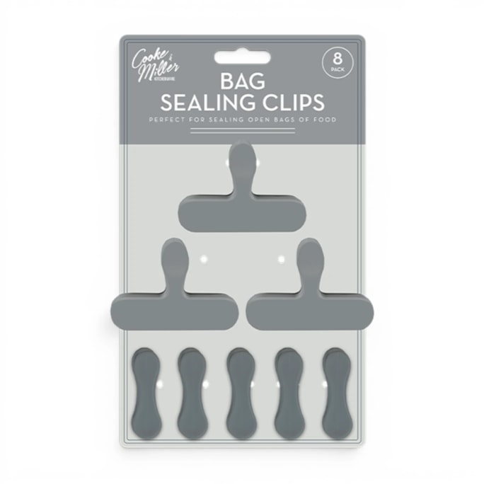 Wholesale Bag Sealing Clips 8pk | Wholesale Direct Wholesale Bag Sealing Clips 8pk | Wholesale Direct