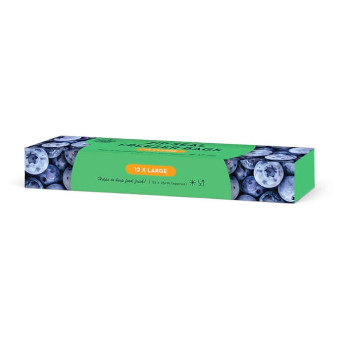 Wholesale Slide Zip Freezer Bags 12pk CDU | Wholesale Direct
